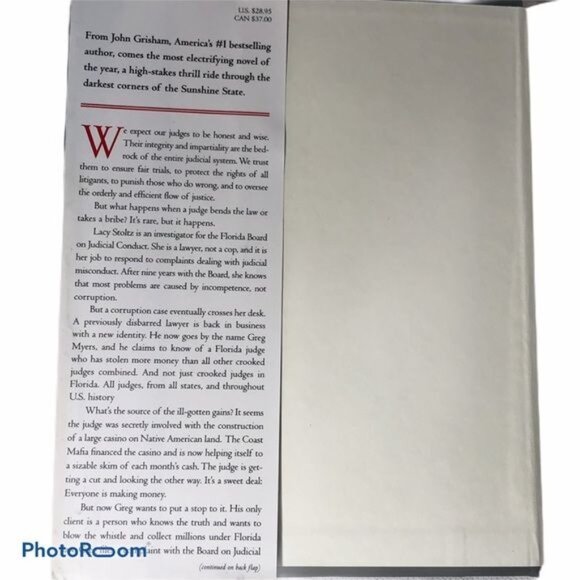 The whistler by John Grisham Doubleday bestseller 2016 English pages 374 READ - Picture 5 of 8